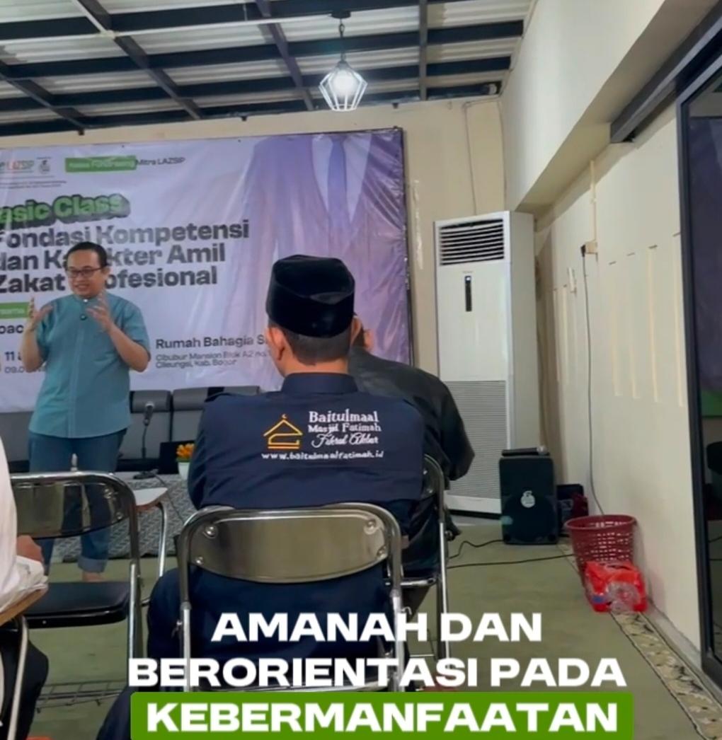 BERSAMA MEMBANGUN AMIL ZAKAT YANG KOMPETEN,BERINTEGRASI DAN MAMPU MENGHADIRKAN KEBAIKAN YANG LEBIH BANYAK MASYARAKAT